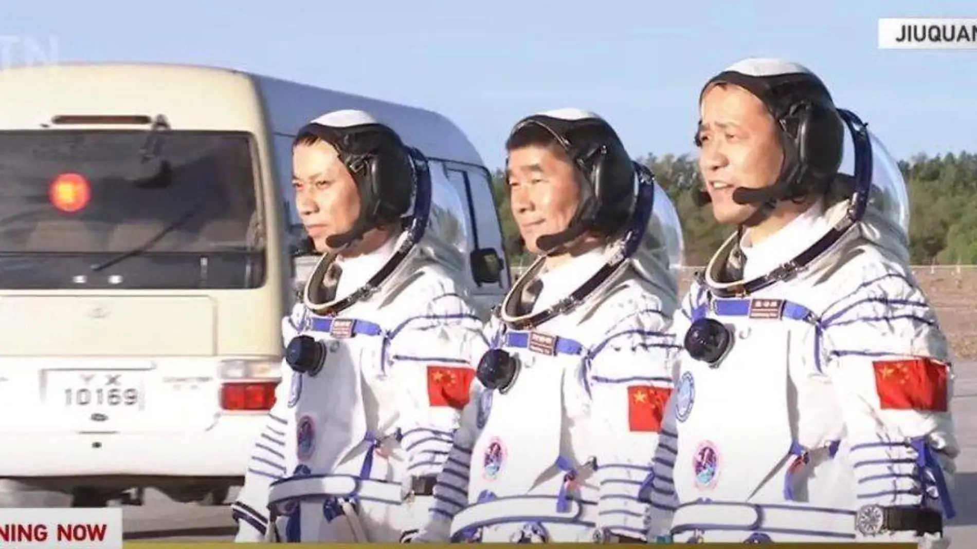 astronautas chinos